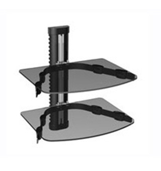 Double Glass Shelf Model DVD-002